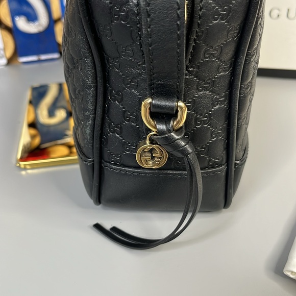 GUCCI Soft Microguccissima Mini Bree Messenger Bag - Picture 4 of 10